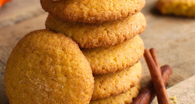 Cynamonowe ciasteczka dyniowe (Pumpkin Snickerdoodles)