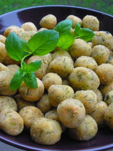 Cukiniowe "ziemniaczki"
