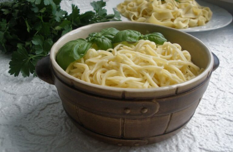 Domowy makaron