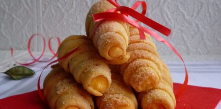 Rurki z trzema kremami