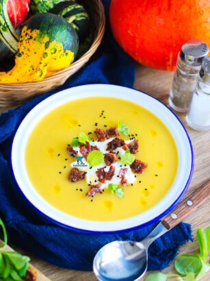 Zupa krem z dyni z curry