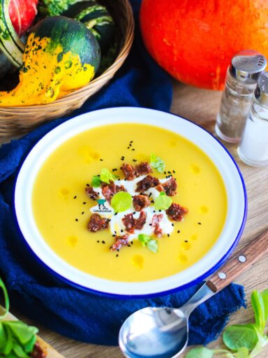 Zupa krem z dyni z curry
