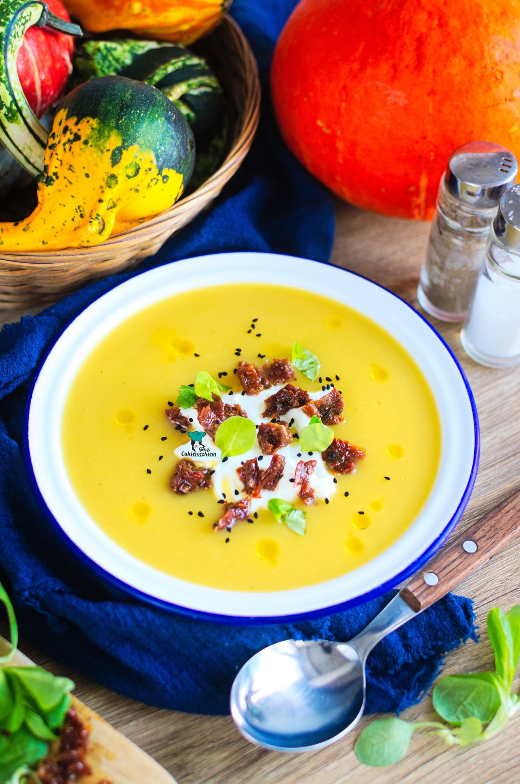 Zupa krem z dyni z curry