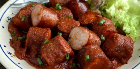 Currywurst czyli niemieckie kiełbaski z curry