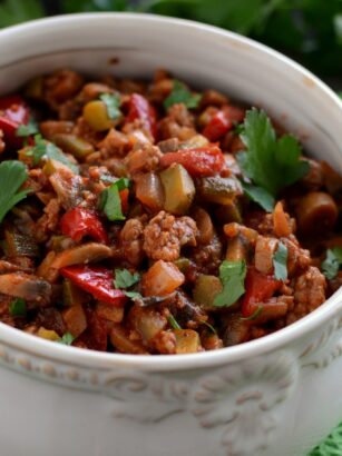 Bigos pieczarkowy