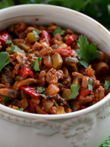 Bigos pieczarkowy