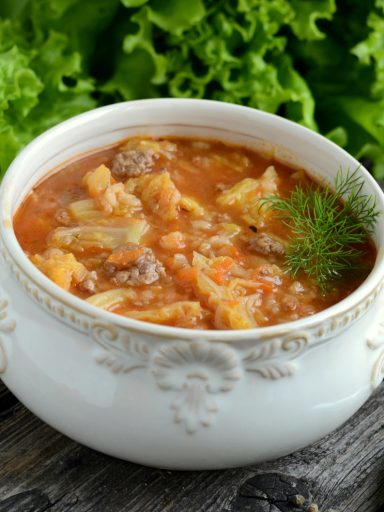 Zupa gołąbkowa