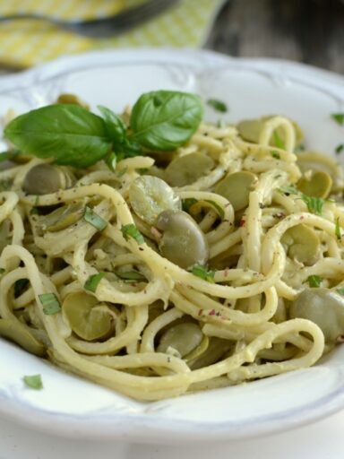 Spaghetti z bobem