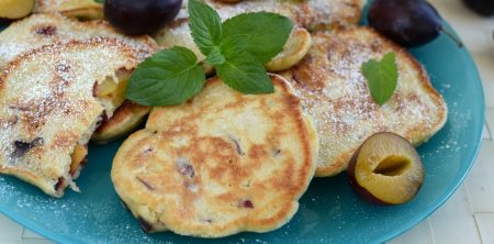 Placuszki ze śliwkami