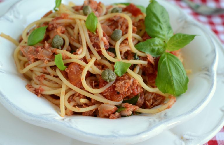 Spaghetti z tuńczykiem