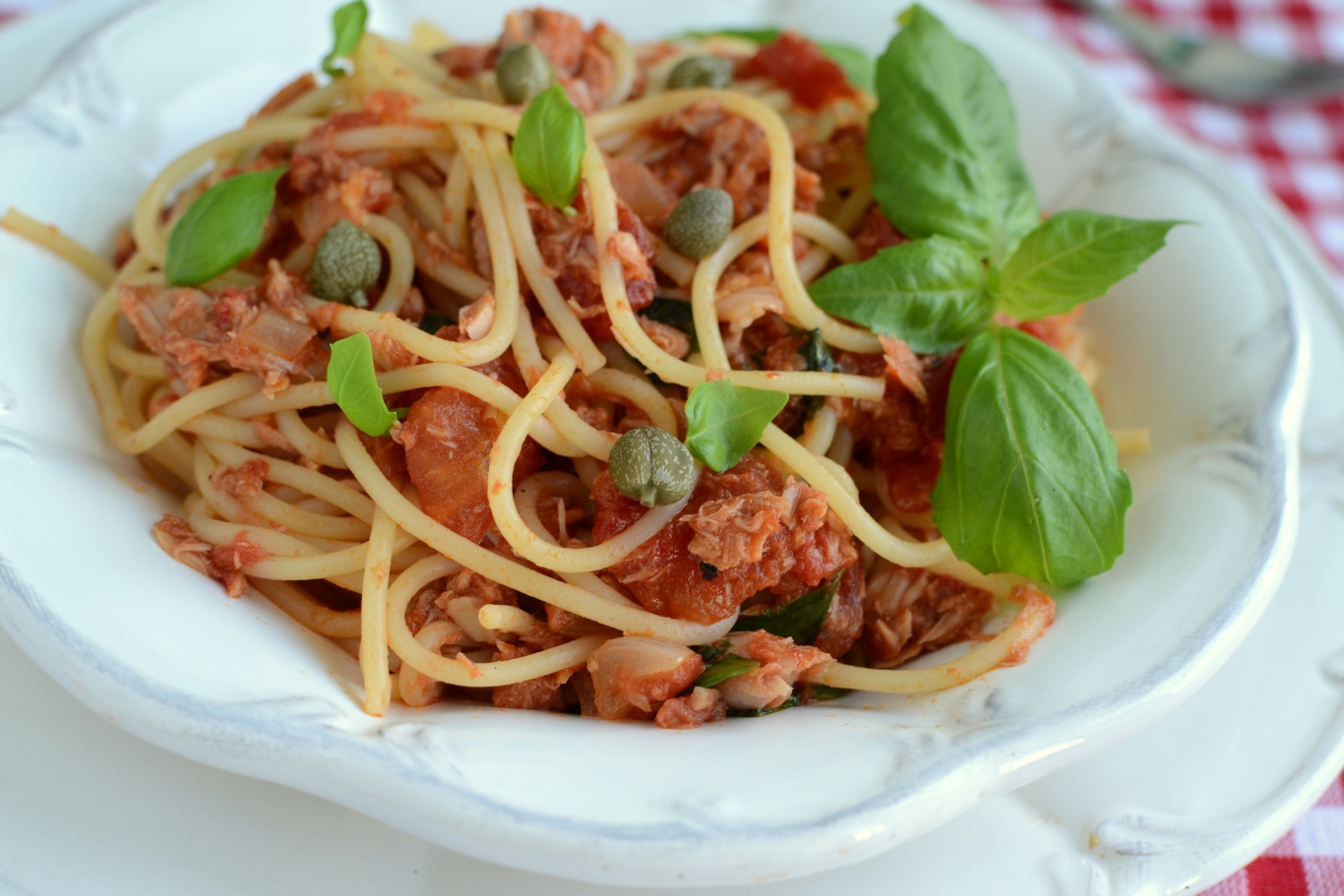 Spaghetti al tonno