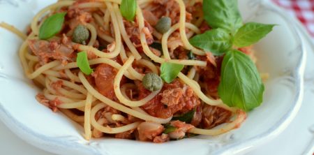 Spaghetti al tonno