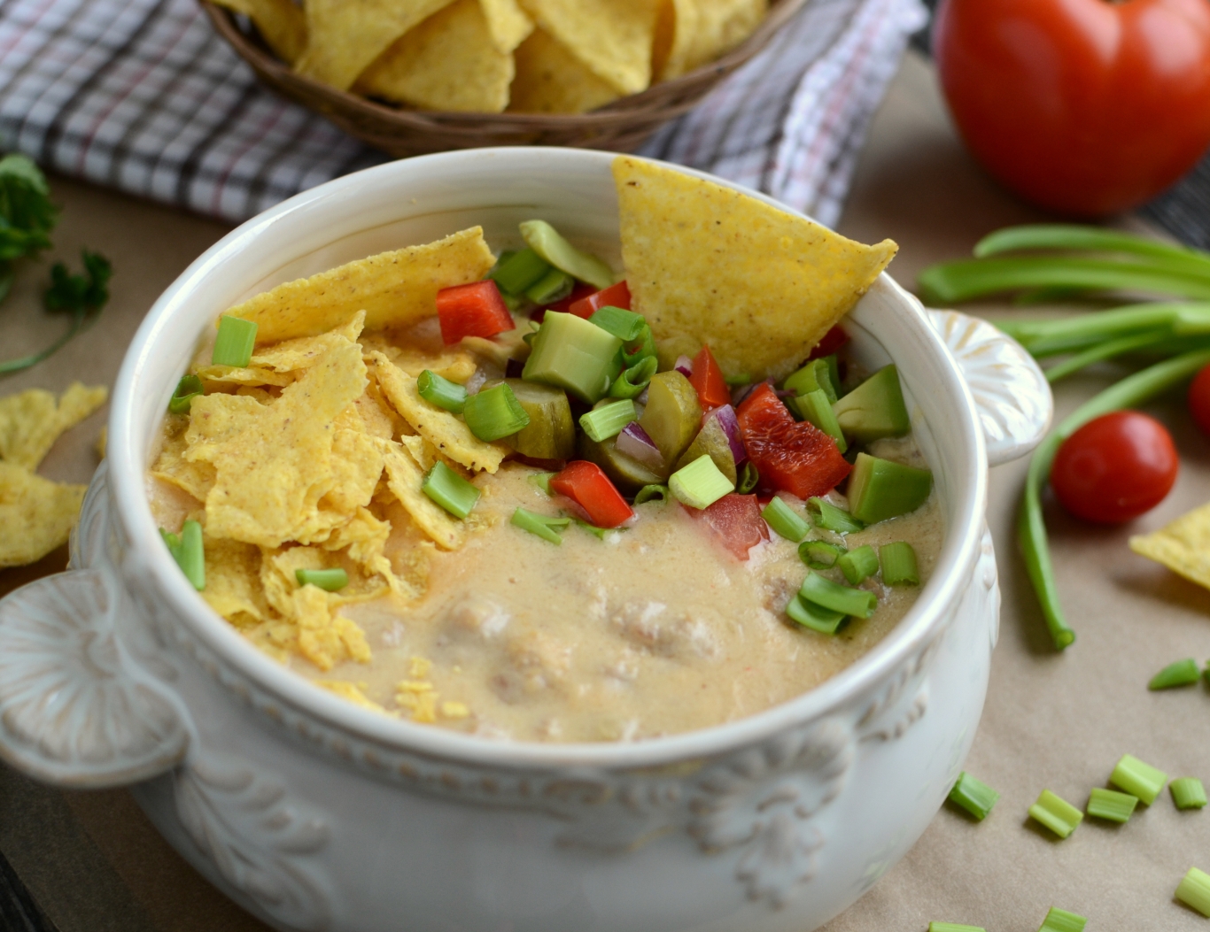 Zupa cheesburgerowa