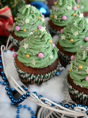 Muffinkowe choinki