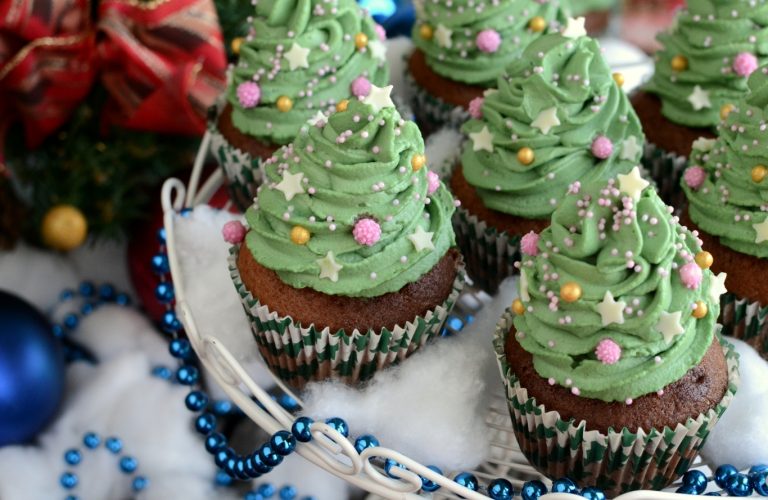 Muffinkowe choinki