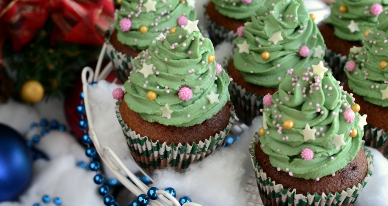 Muffinkowe choinki