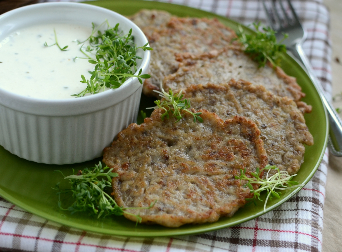 Placki pieczarkowe