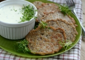 Placki pieczarkowe