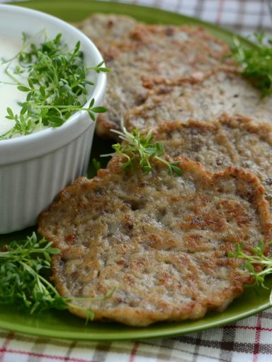 Placki pieczarkowe
