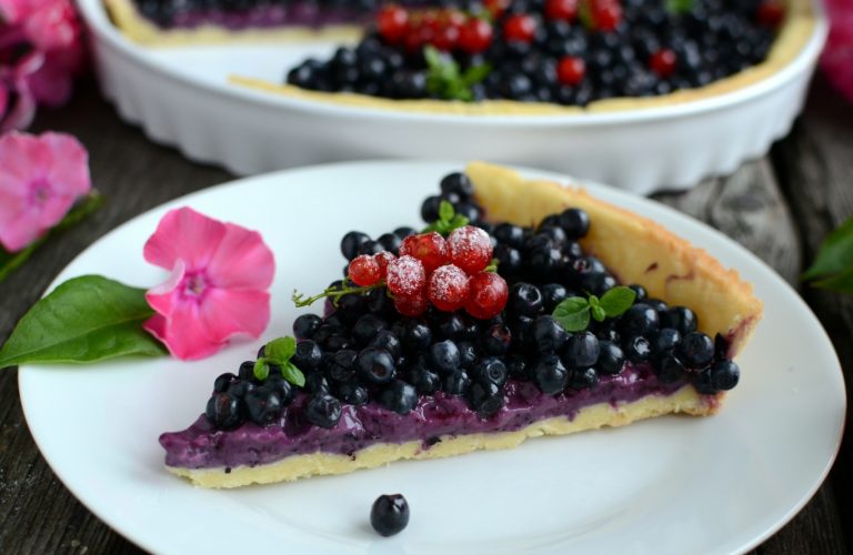 Tarta jagodowa z kremem budyniowym