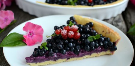 Tarta jagodowa z kremem budyniowym