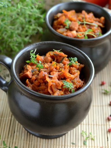 Bigos z cukinii