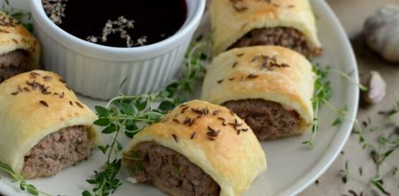 Paszteciki z wołowiną