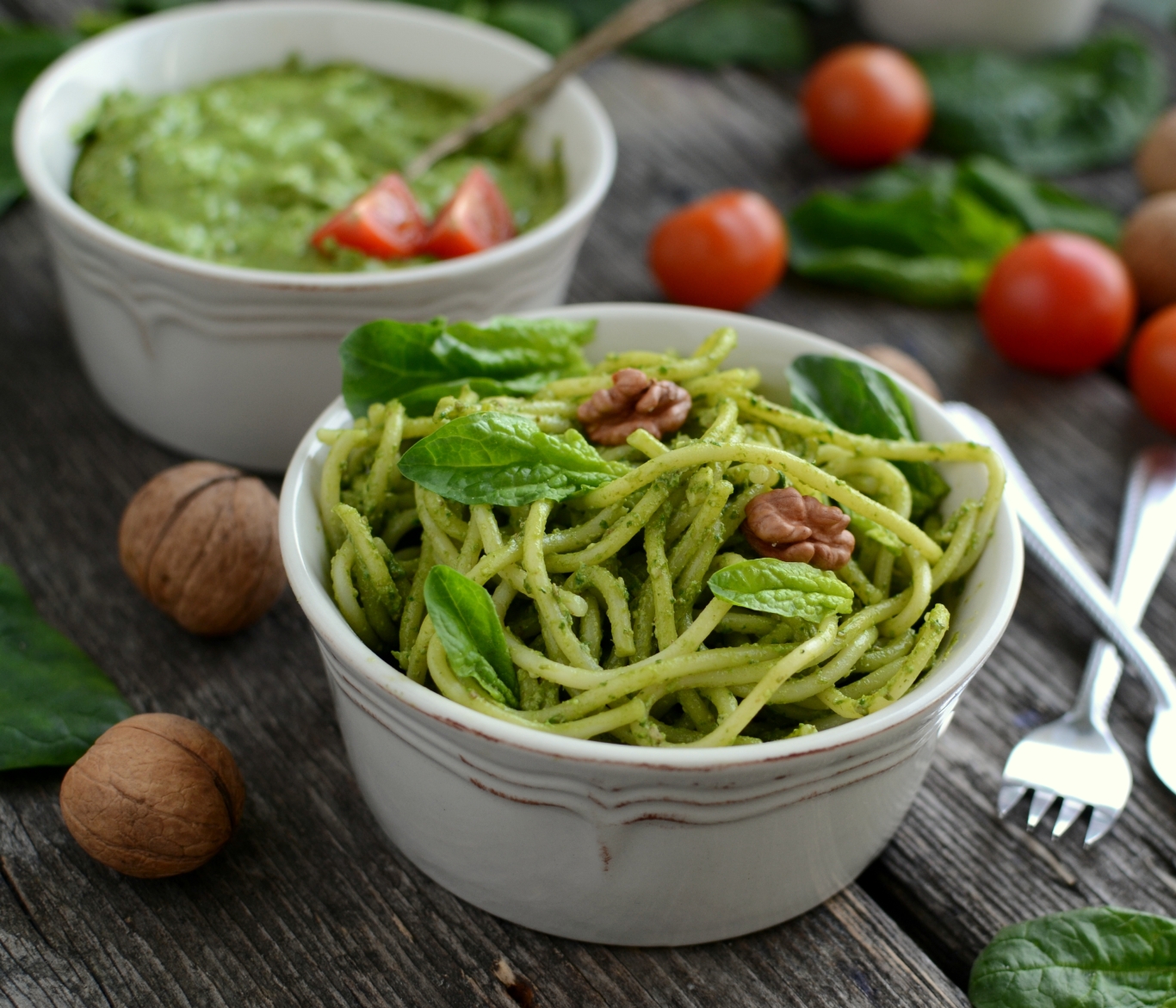 Pesto ze szpinaku