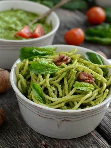Pesto ze szpinaku