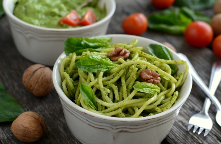 Pesto ze szpinaku