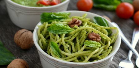 Pesto ze szpinaku