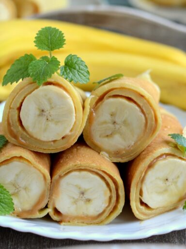 Naleśniki z kajmakiem i bananami a'la banoffee
