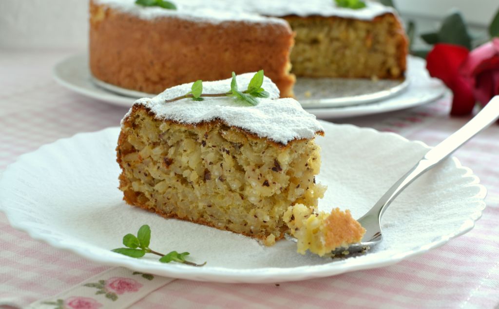 Torta di riso dolce czyli ciasto ryżowe