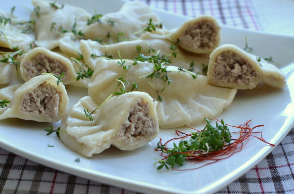 Pierogi z mięsem