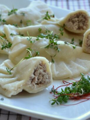 Pierogi z mięsem