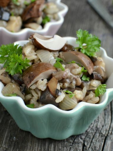 Risotto z grzybami