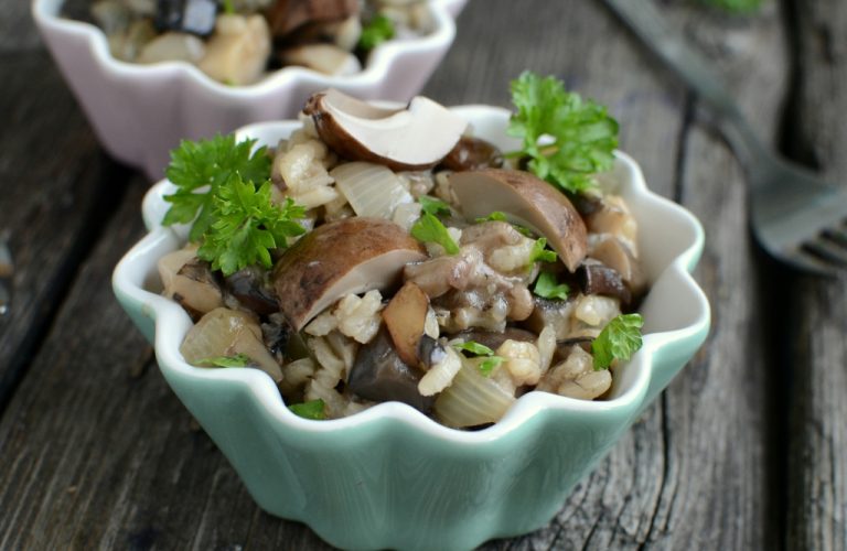 Risotto z grzybami