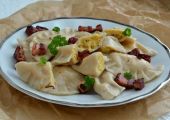 Pierogi z dynią,ricottą i szałwią
