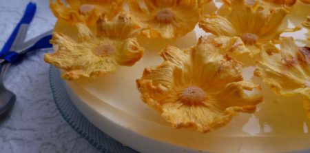 Ananasowiec w kwiatach