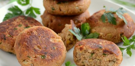 Kotleciki porosołowe z cieciorką