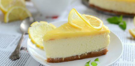 Sernik cytrynowy pieczony metodą gazetową