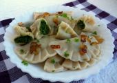 Pierogi ze szpinakiem i ricottą