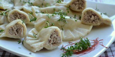 Pierogi z mięsem