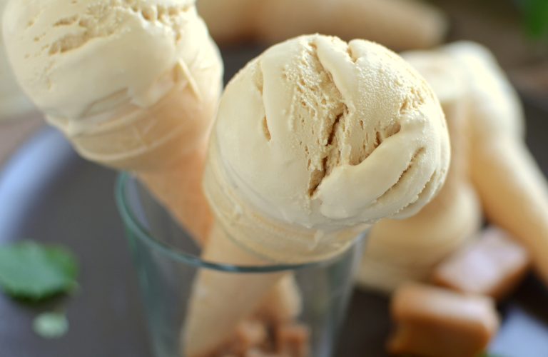 Lody kajmakowe (krówkowe)