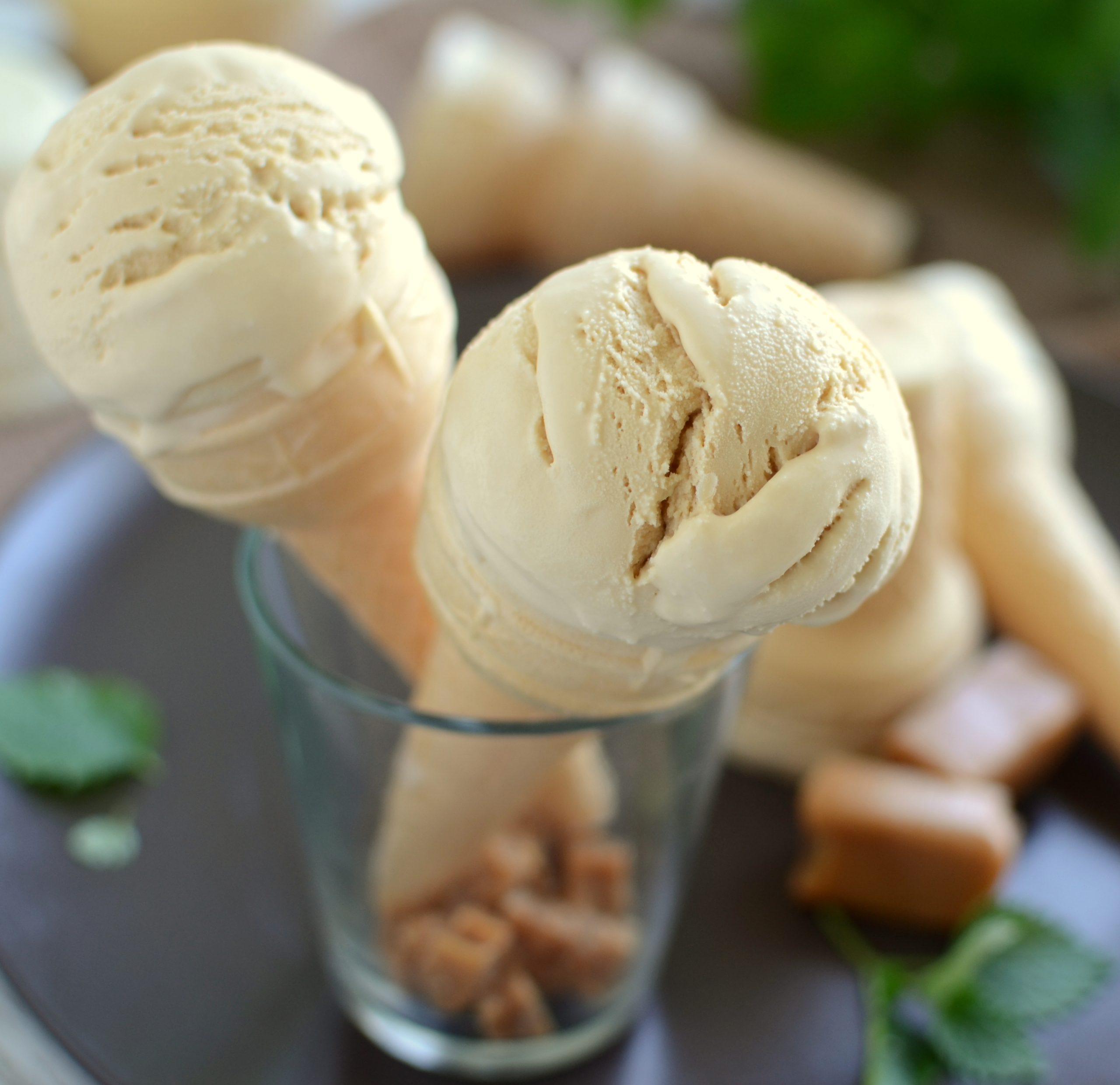 Lody kajmakowe (krówkowe)