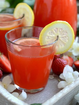 Lemoniada truskawkowa