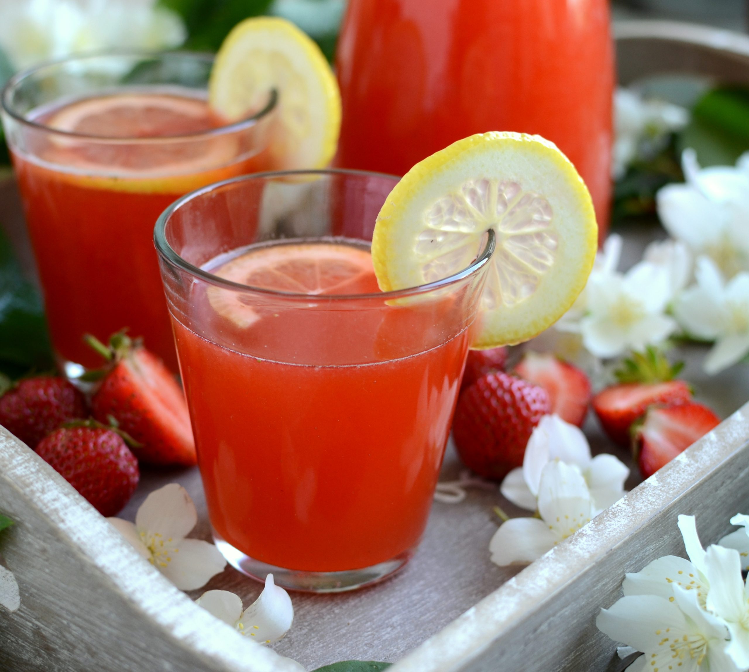 Lemoniada truskawkowa