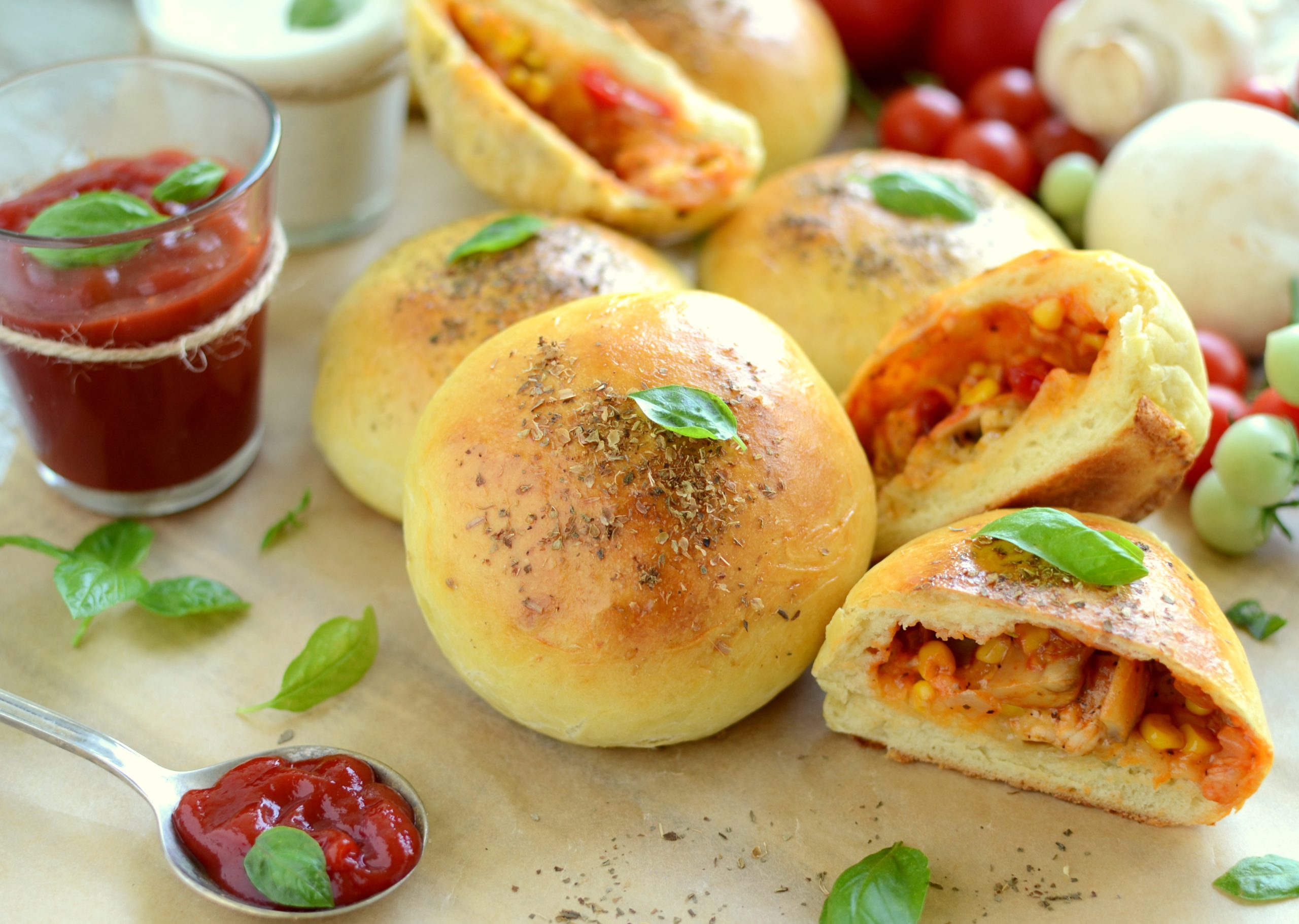 Bułeczki pizze