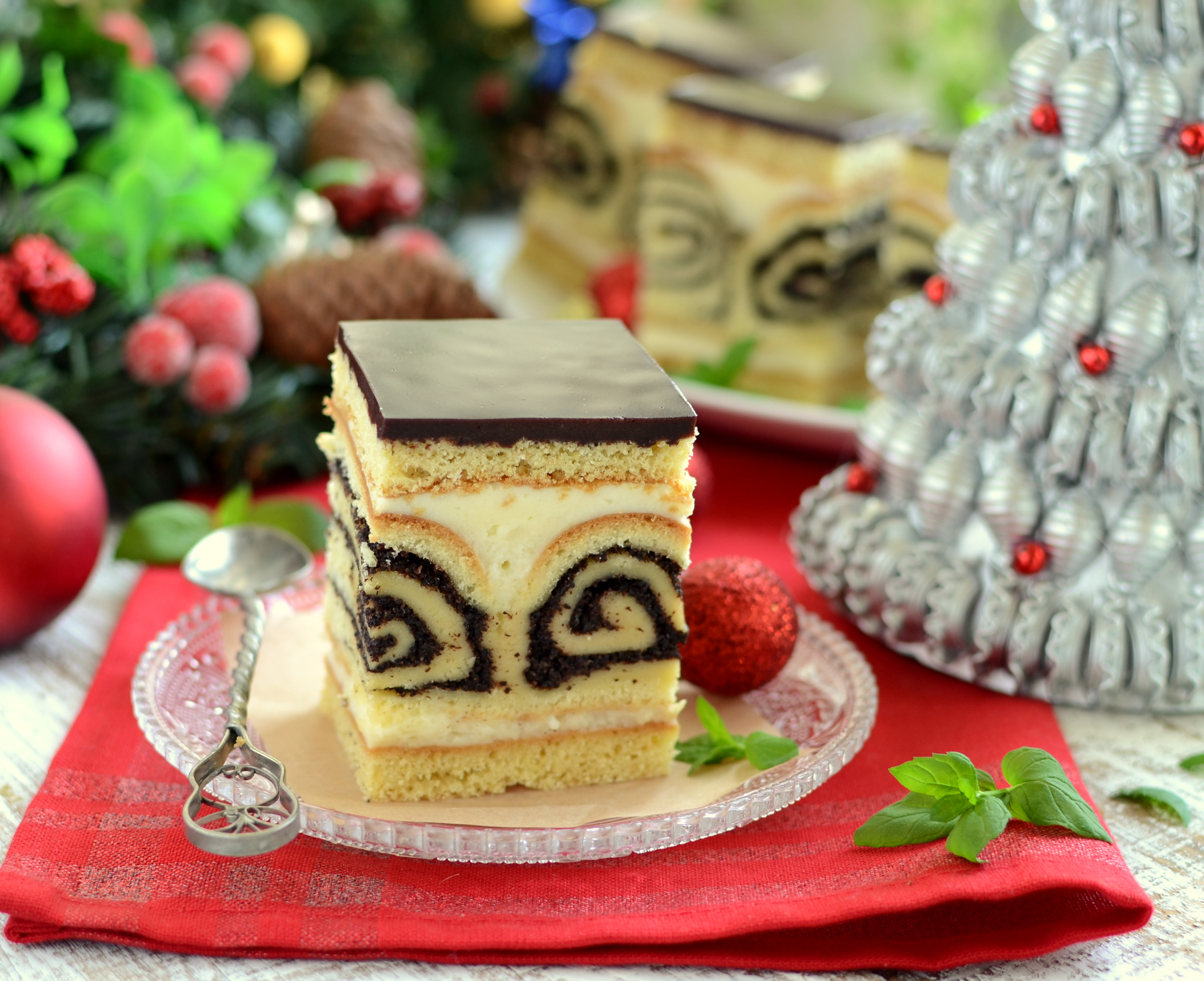 Makowiec w pieluszkach