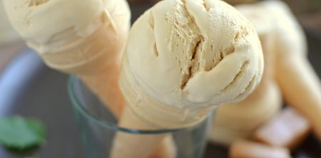 Lody kajmakowe (krówkowe)